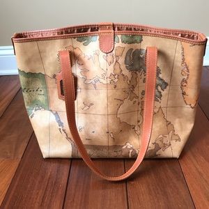 Alviero Martini Prima Classe Large Shopper Tote